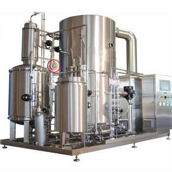 Destilador de termocompresión con ósmosis inversa integrada